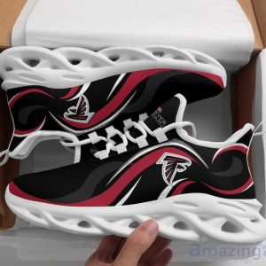 Atlanta Falcons Wavy Style Limited Edition Christmas Max Soul Shoes Product Photo 1