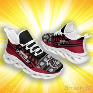 Atlanta Falcons X-Max Santa Claus Limited Edition Christmas Max Soul Shoes Product Photo 2