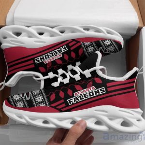 Atlanta Falcons X-Max Santa Claus Limited Edition Christmas Max Soul Shoes Product Photo 1