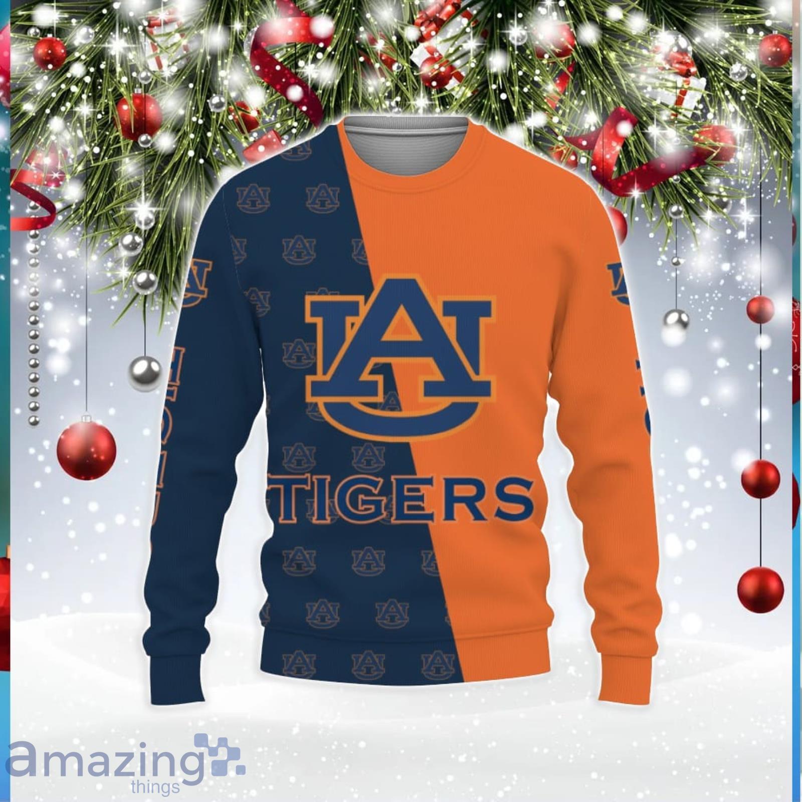 AUBURN TIGERS FOOTBALL CUSTOMIZED BASEBALL JERSEY S-5XL-S