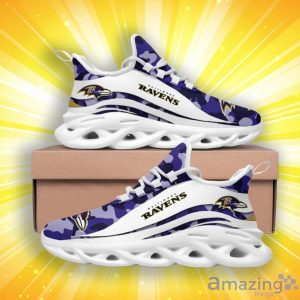 Baltimore Ravens Camo Pattern Limited Edition Christmas Max Soul Shoes image Baltimore Ravens Camo Pattern Limited Edition Christmas Max Soul Shoes Product Photo 4