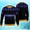 Baltimore Ravens Christmas Caro Pattern Limited Edition Ugly Sweater