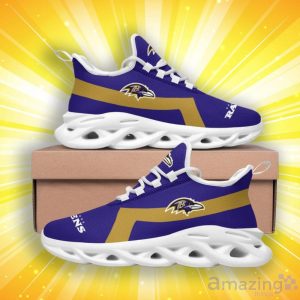 Baltimore Ravens Classic Pattern Limited Edition Christmas Max Soul Shoes Product Photo 4