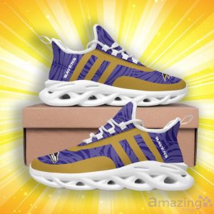 Baltimore Ravens Leaf And Stripe Pattern Limited Edition Christmas Max Soul Shoes Product Photo 4