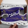 Baltimore Ravens Lightning Pattern Limited Edition Christmas Max Soul Shoes