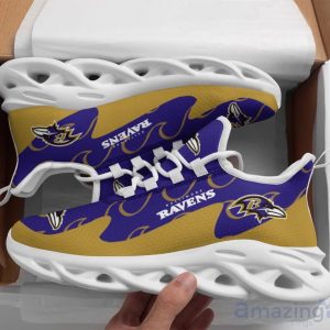 Baltimore Ravens Limited Edition Christmas Max Soul Shoes Product Photo 1