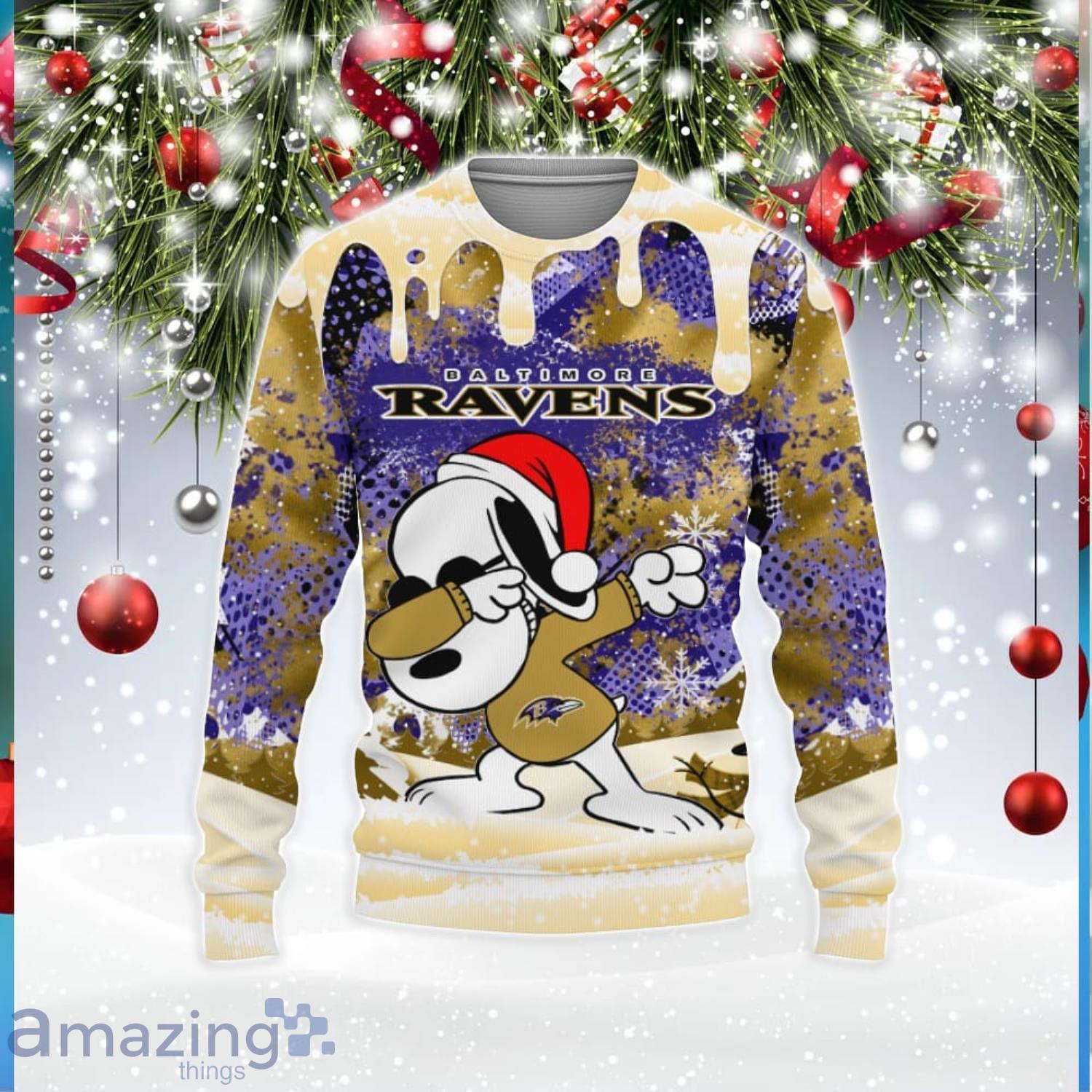 Dallas Cowboys Snoopy Dabbing The Peanuts American Christmas Ugly Christmas  Sweater