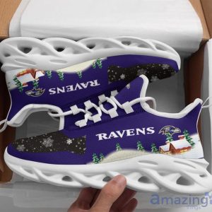 Baltimore Ravens X-Max Pattern Print Limited Edition Christmas Max Soul Shoes Product Photo 1