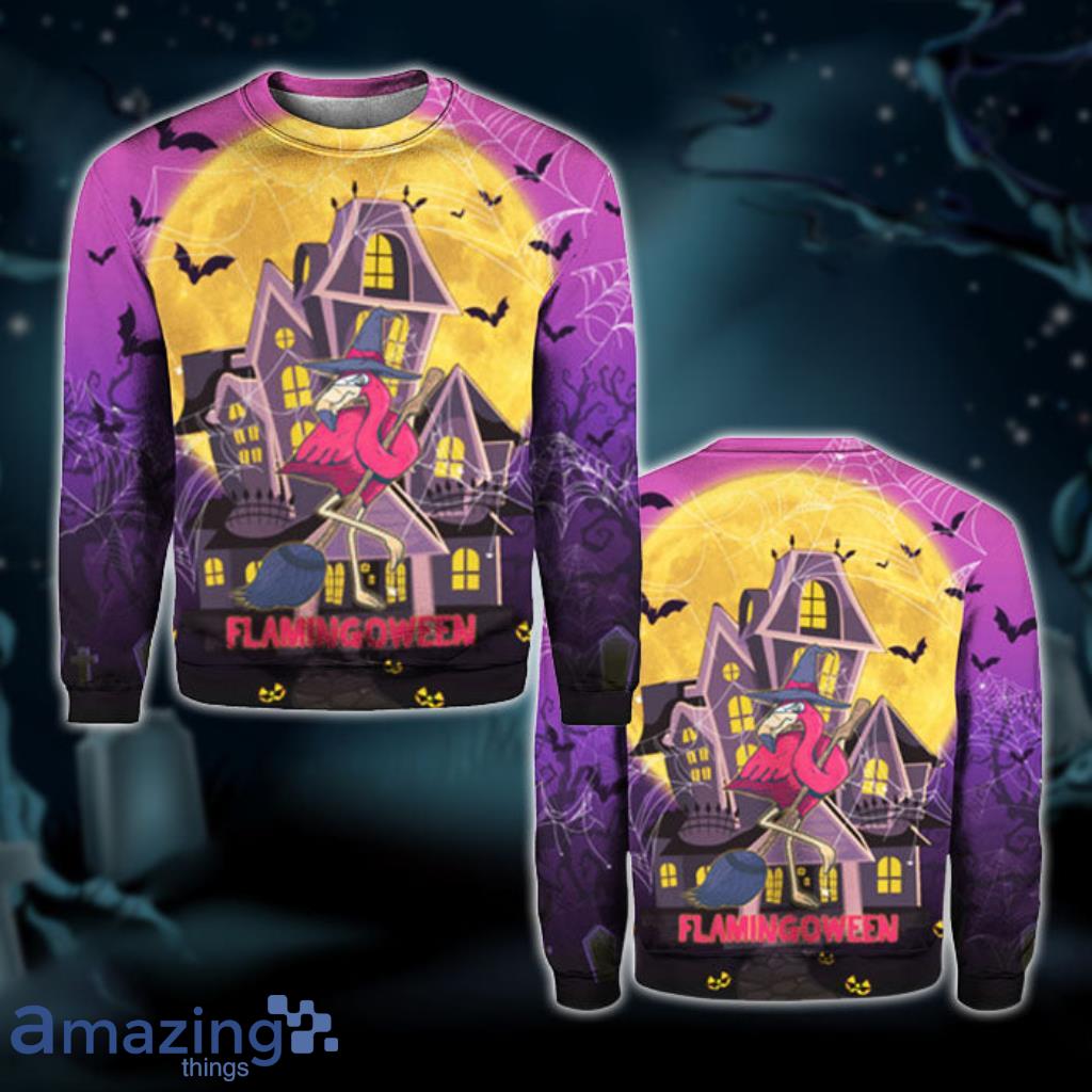 Beautiful Flamengo Halloween Crewneck Sweatshirt Christmas Ugly Sweater 3D Gift Halloween image Beautiful Flamengo Halloween Crewneck Sweatshirt Christmas Ugly Sweater 3D Gift Halloween Product Photo 1