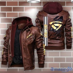 Belarus Leather Jacket Special Gift For Men Product Photo 2
