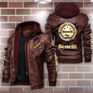 Benelli Leather Jacket Best Gift For Men Father's Day Gift Product Photo 2