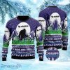 Bigfoot Christmas Bigfoot Hide And Seek World Champion Blue Christmas Ugly Sweater