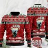 Bigfoot I Wanna Be The One Who Has A Beer With Darryl Christmas Unisex Ugly Sweater