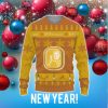 Bitburger Beers Big Snowflake Pattern Ugly Christmas 3D Sweater For Men And Women