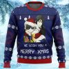 Black Butler Merry Xmas Ugly Christmas Sweater Gift For Men And Women