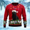 Black Cat Christmas Beauty Ugly Christmas Sweater Gift Knitting Sweater