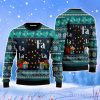 Black Cat Falalala Christmas Unisex Ugly Sweater