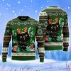 Black Cat Falalala Christmas Unisex Ugly Sweater Lovely Style For Men Women