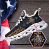 Blue Masonic Style Freemasonry Custom Lodge Max Soul Shoes Custom Name