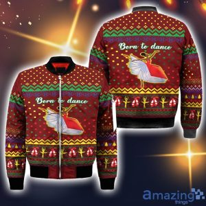 Born To Dance Ballet Girl 3D All Over Printed Ugly Christmas Sweater Sweatshirt Hoodie Christmas Gift Product Photo 3