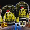 Borussia Dortmund 3D Christmas Ugly Christmas Sweater Christmas Hoilday Gift Bundesliga Sweater