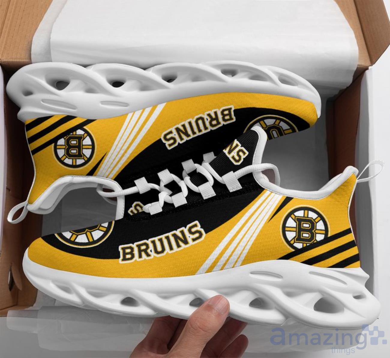 Boston Bruins Basic Limited Edition Christmas Max Soul Shoes image Boston Bruins Basic Limited Edition Christmas Max Soul Shoes Product Photo 1