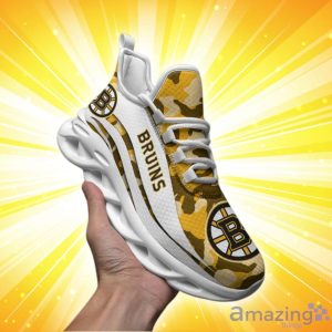 Boston Bruins Camo Pattern Limited Edition Christmas Max Soul Shoes Product Photo 2