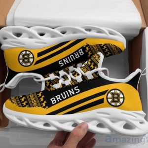 Boston Bruins Christmas Pattern Limited Edition Christmas Max Soul Shoes Product Photo 1