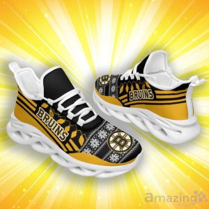 Boston Bruins Christmas Santa Claus Special Style Max Soul Shoes Product Photo 2