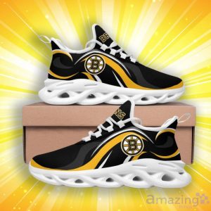 Boston Bruins Wavy Style Max Soul Shoes Special Style For Fans image Boston Bruins Wavy Style Max Soul Shoes Special Style For Fans Product Photo 4