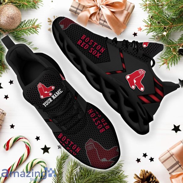 MLB Boston Red Sox Personalized Name Max Soul Men And Women Gift Sneakers