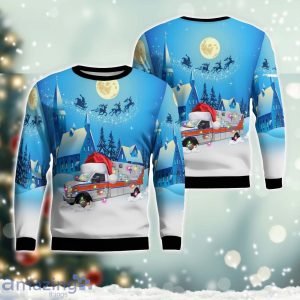 BOWLING GREEN KY MEDICAL CENTER EMS AOP Ugly Sweater Christmas Season Gift Product Photo 1