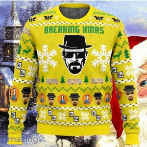Breaking Xmas Breaking Bad Ugly Christmas Sweater Impressive Gift For Men And Women Product Photo 1