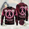 Breast Cancer Awareness Christmas Unisex Ugly Sweater For Men Women