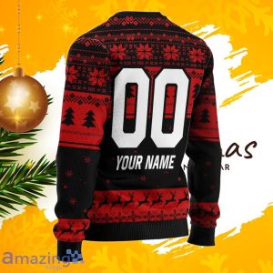 Brentford Grinch Ugly Christmas Sweater Custom Number & Name Product Photo 3
