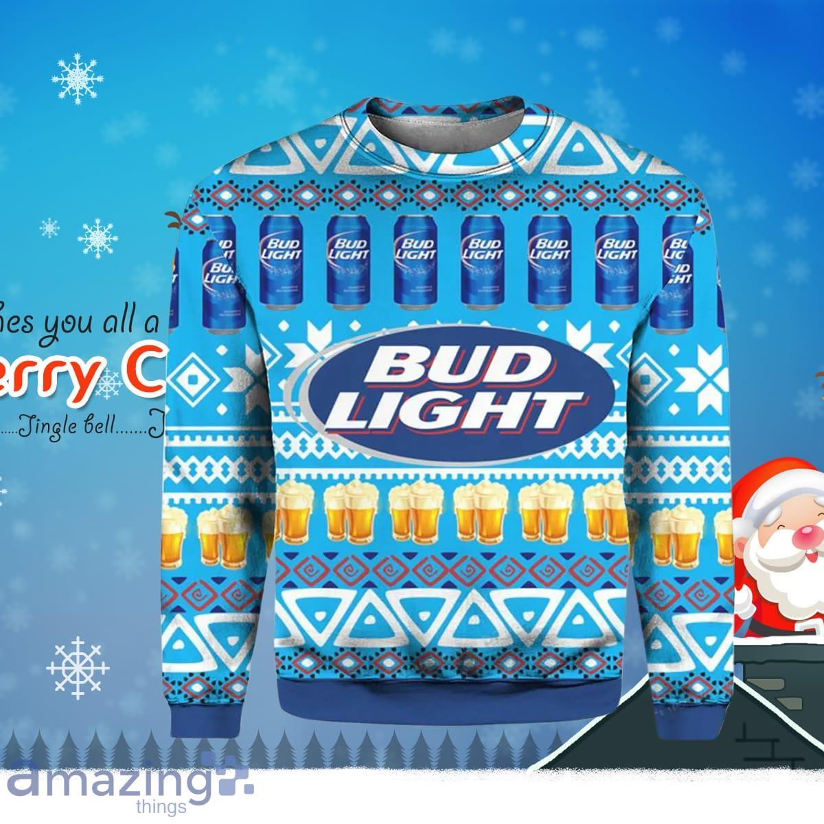 Bud Light Bee Ugly Christmas Sweater Luxurious Gift For Men And Women Product Photo 1