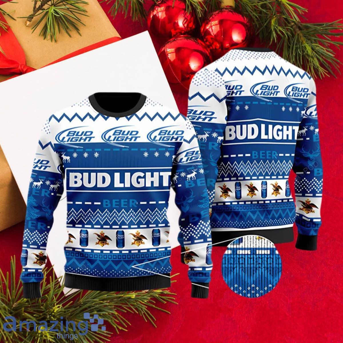 Bud light clearance ugly sweater