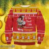 Budweiser Merry Kissmyass Christmas Ugly Sweater Gift For Men And Women