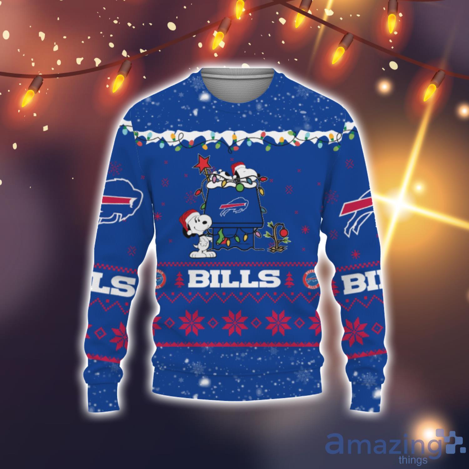 Buffalo Bills Ugly Sweater Snoopy Ugly Christmas Sweater Ever For Fans