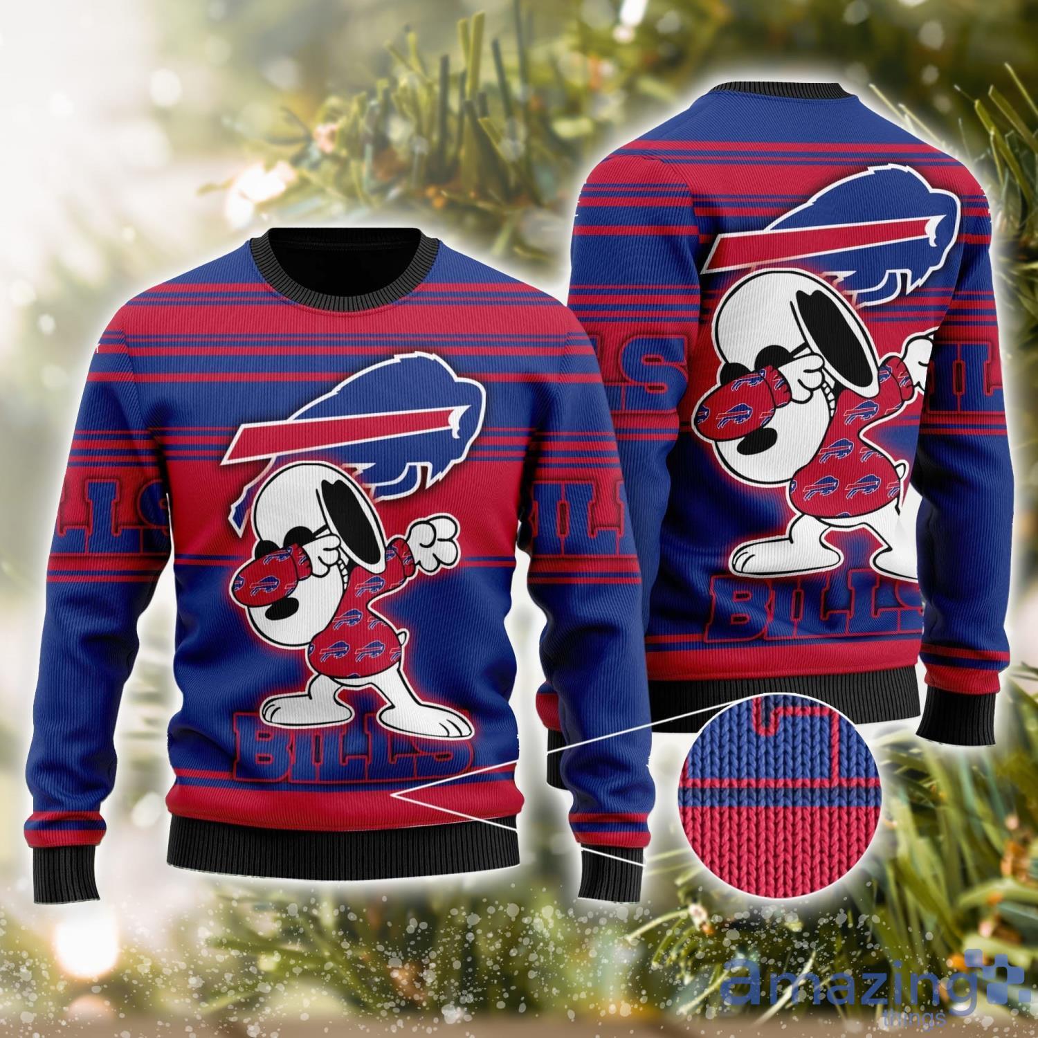 Buffalo Bills Ugly Sweater Snoopy Ugly Christmas Sweater Ever For Fans