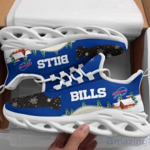 Buffalo Bills Christmas Pattern Print Special Style Max Soul Shoes Product Photo 1