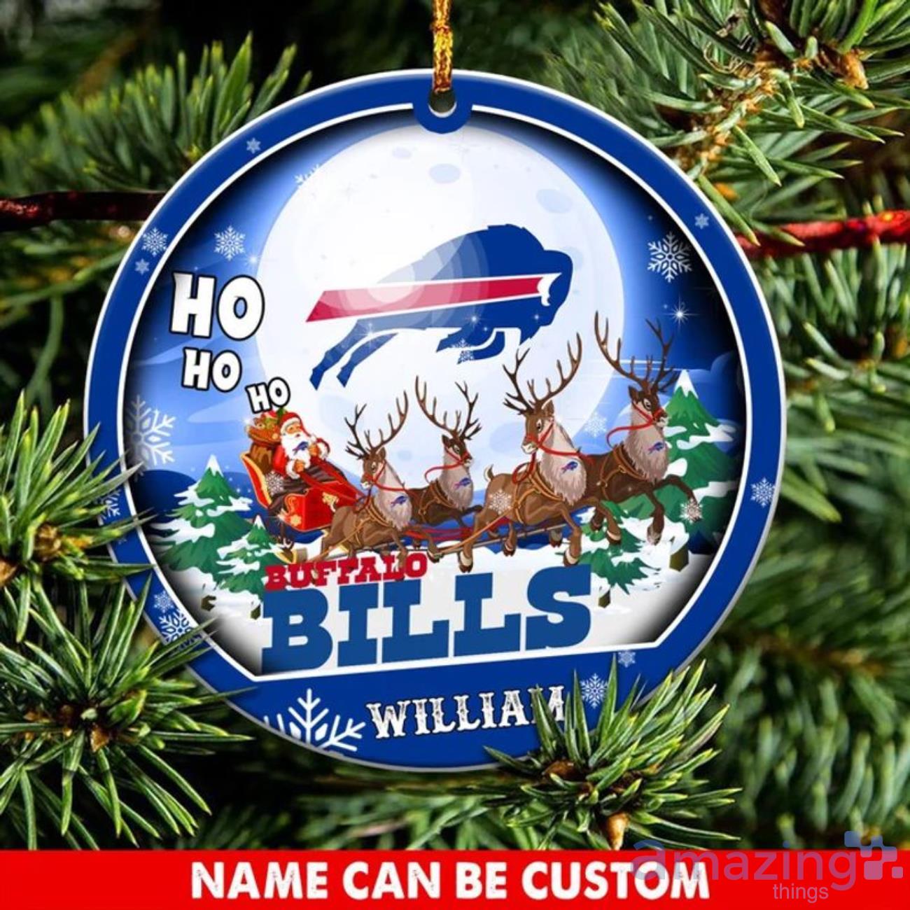 Buffalo Bills 3D Logo Series Ornament 