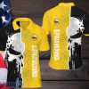BUFFALO WILD WINGS Skull Polo Shirt For Fans