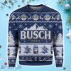 Busch Beer Deer Ugly Christmas Sweater