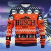 Busch Light Beer Ugly Christmas Sweater Style Gift For Men And Women