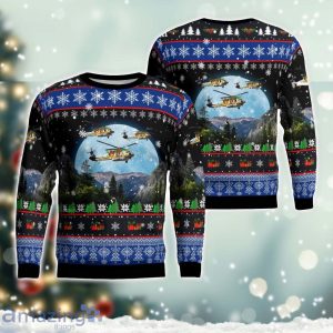 California Los Angeles County Fire Department Sikorsky S-70A Firehawk Christmas Ugly Sweater Christmas Season Gift Product Photo 1