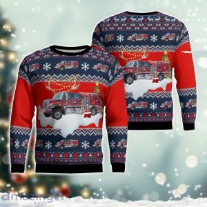 California PARADISE FIRE DEPARTMENT AOP Ugly Sweater Christmas Gift Ideas Product Photo 1