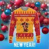 Captain Morgan Whiskey Big Snowflake Pattern Ugly Christmas 3D Sweater For Men And Women
