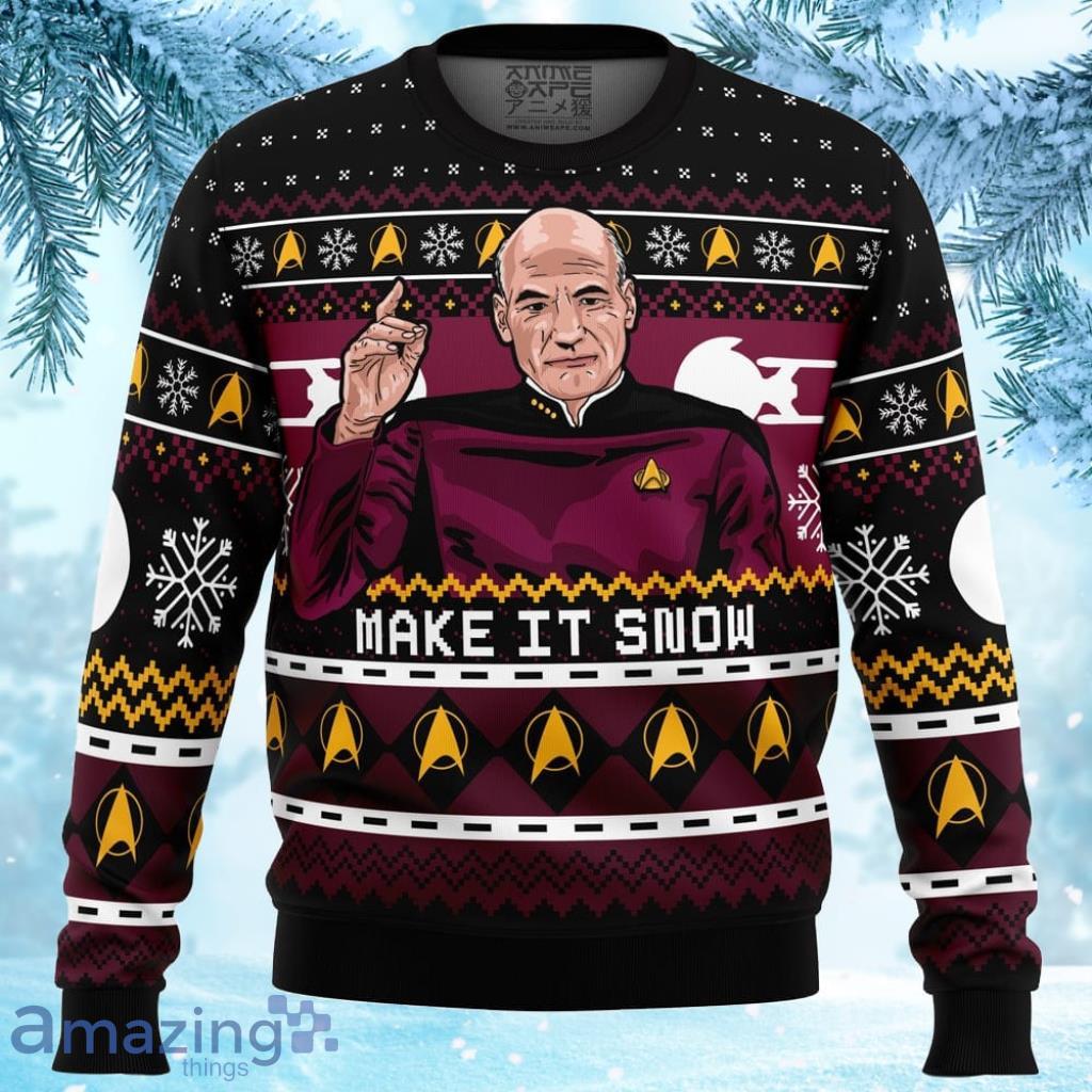 Star trek ugly christmas sale sweater