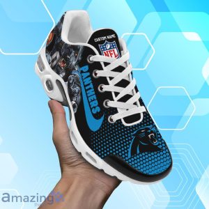 Carolina Panthers Air Cushion Sport Shoes With Custom Name Product Photo 2
